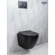 Унитаз подвесной Tornado Gid Tr2122TF-Bm 62261Y черный матовый 49x36x36