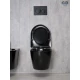 Унитаз подвесной Gid Tr2198-18 62204Y черная глянцевая 49x36x35.5