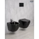 Унитаз подвесной Gid Tr2198-18 62204Y черная глянцевая 49x36x35.5