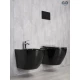 Унитаз подвесной Gid Tr2198-18 62204Y черная глянцевая 49x36x35.5