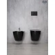 Унитаз подвесной Gid Tr2198-18 62204Y черная глянцевая 49x36x35.5
