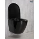 Унитаз подвесной Gid Tr2198-18 62204Y черная глянцевая 49x36x35.5