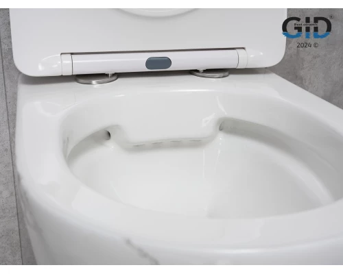 Унитаз подвесной Gid Ws2198 (СС) 62228Y под камень глянцевый 49x36x35.5