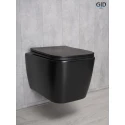 Унитаз подвесной Gid Tr2140Bm 62255Y черный матовый 51x35x37.5