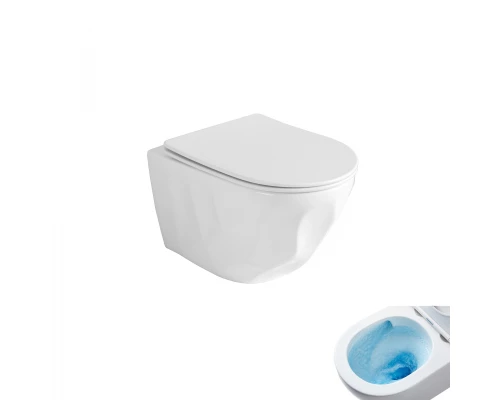 Унитаз подвесной Tornado Gid Tr2196TFX 62263Y белый 49x35.5x34