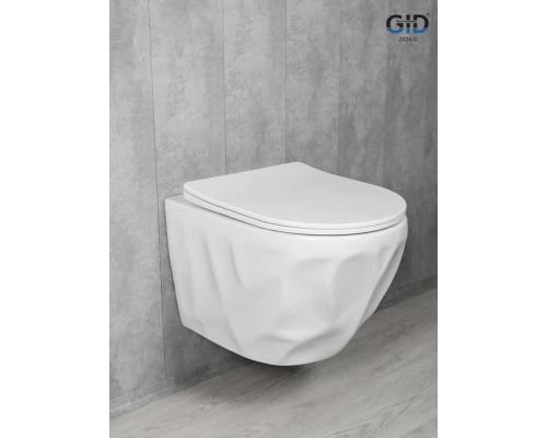 Унитаз подвесной Tornado Gid Tr2196TFX 62263Y белый 49x35.5x34