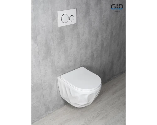 Унитаз подвесной Tornado Gid Tr2196TFX 62263Y белый 49x35.5x34