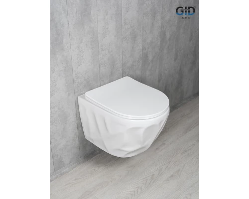 Унитаз подвесной Tornado Gid Tr2196TFX 62263Y белый 49x35.5x34