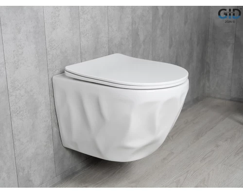 Унитаз подвесной Tornado Gid Tr2196TFX 62263Y белый 49x35.5x34