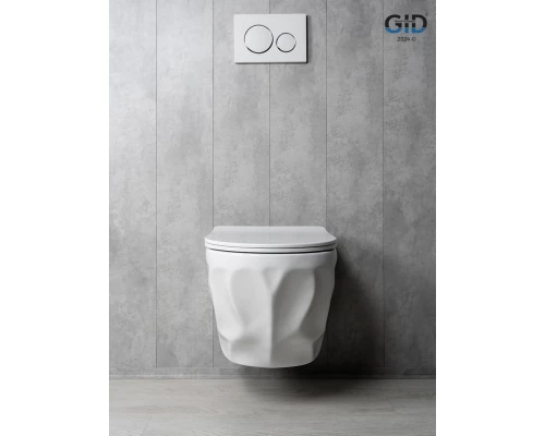 Унитаз подвесной Tornado Gid Tr2196TFX 62263Y белый 49x35.5x34