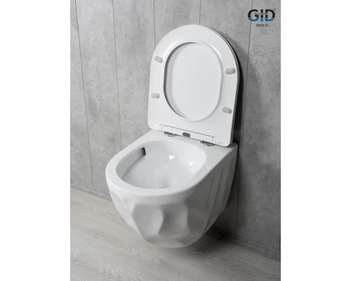 Унитаз подвесной Tornado Gid Tr2196TFX 62263Y белый 49x35.5x34