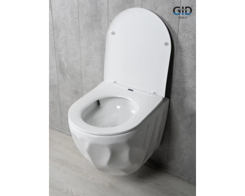 Унитаз подвесной Tornado Gid Tr2196TFX 62263Y белый 49x35.5x34