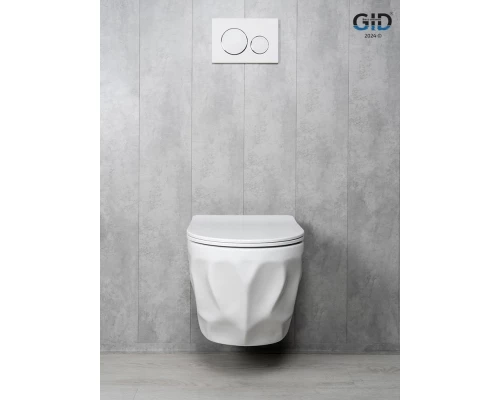 Унитаз подвесной Tornado Gid Tr2196TFX 62263Y белый 49x35.5x34