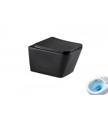 Унитаз подвесной Tornado Gid Tr2143TF-BM 62302Y черный матовый 49x34x36