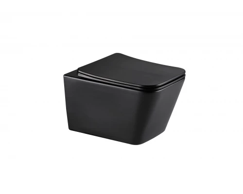 Унитаз подвесной Tornado Gid Tr2143TF-BM 62302Y черный матовый 49x34x36