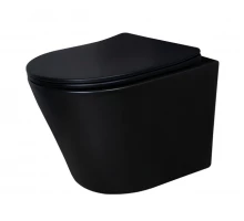 Унитаз подвесной Gid Tr2130bm 62205Y черный матовый 48x36.5x36