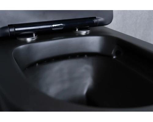 Унитаз подвесной Gid Tr2130bm 62205Y черный матовый 48x36.5x36