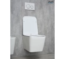 Унитаз подвесной Gid Tr2144 61109Y белый 52x36x33.5