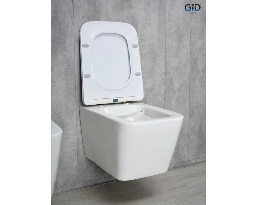 Унитаз подвесной Gid Tr2144 61109Y белый 52x36x33.5
