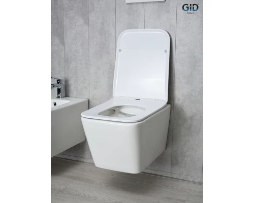 Унитаз подвесной Gid Tr2144 61109Y белый 52x36x33.5