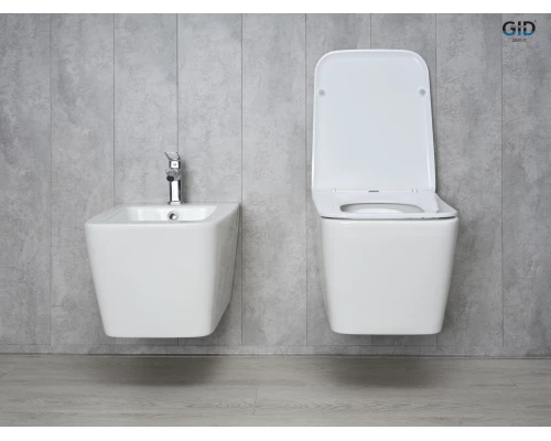 Унитаз подвесной Gid Tr2144 61109Y белый 52x36x33.5