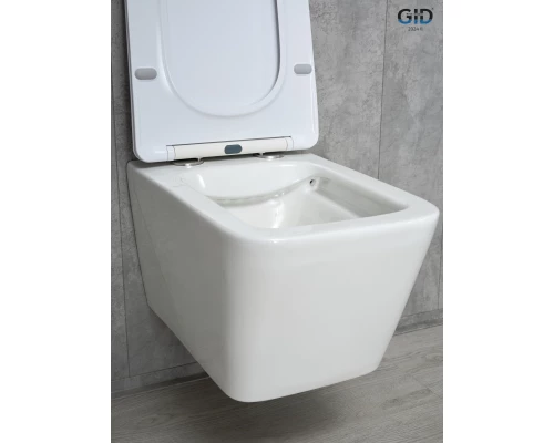 Унитаз подвесной Gid Tr2144 61109Y белый 52x36x33.5