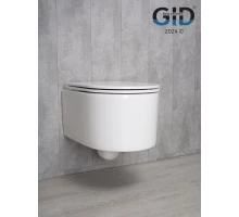 Унитаз подвесной Gid Tr2150 62233Y белый 49x36x36