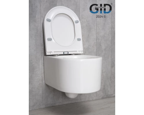 Унитаз подвесной Gid Tr2150 62233Y белый 49x36x36