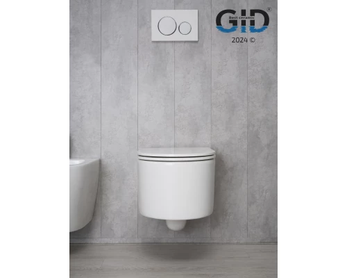 Унитаз подвесной Gid Tr2150 62233Y белый 49x36x36