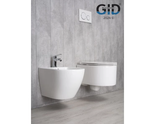 Унитаз подвесной Gid Tr2150 62233Y белый 49x36x36