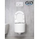 Унитаз подвесной Gid Tr2150 62233Y белый 49x36x36