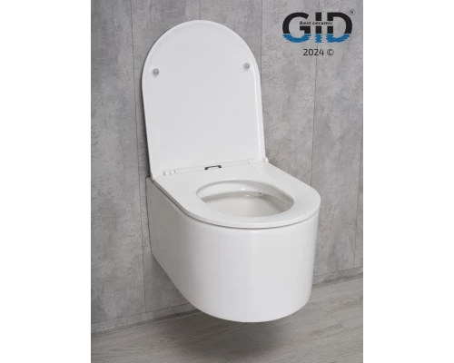 Унитаз подвесной Gid Tr2150 62233Y белый 49x36x36