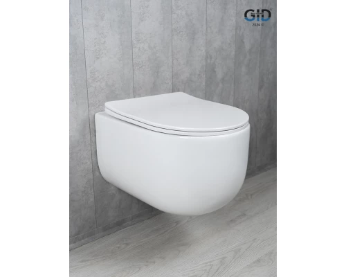 Унитаз подвесной Tornado Gid Tr2133TF 62262Y белый 49x36x34