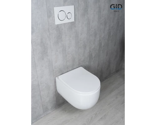 Унитаз подвесной Tornado Gid Tr2133TF 62262Y белый 49x36x34