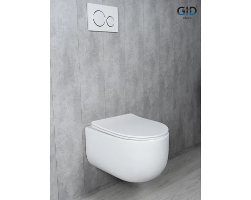 Унитаз подвесной Tornado Gid Tr2133TF 62262Y белый 49x36x34