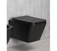 Унитаз подвесной Gid Tr2144Bm 62225Y черный матовый 52x36x33.5