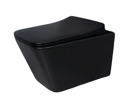 Унитаз подвесной Gid Tr2144Bm 62225Y черный матовый 52x36x33.5