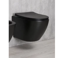 Унитаз подвесной Gid Bm2198 62226Y черный матовый 49x36x35.5