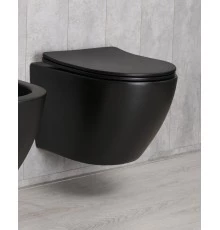 Унитаз подвесной Gid Bm2198 62226Y черный матовый 49x36x35.5