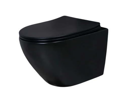 Унитаз подвесной Gid Bm2198 62226Y черный матовый 49x36x35.5