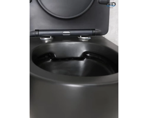 Унитаз подвесной Gid Bm2198 62226Y черный матовый 49x36x35.5