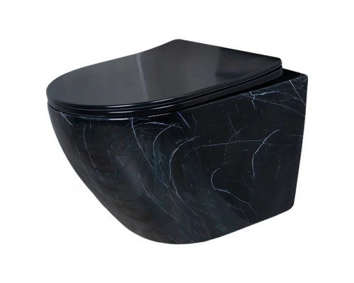 Унитаз подвесной Gid Bs2198 62227Y под камень глянцевый 49x36x35.5