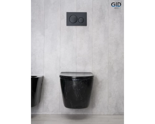 Унитаз подвесной Gid Bs2198 62227Y под камень глянцевый 49x36x35.5