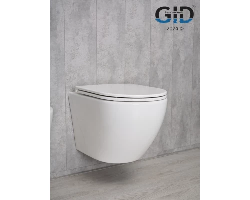 Унитаз подвесной Gid Tr2122 62234Y белый 51x36x36