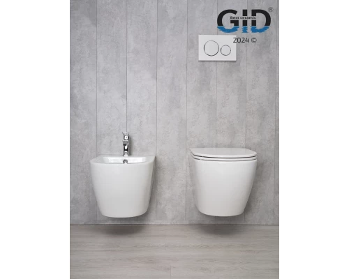 Унитаз подвесной Gid Tr2122 62234Y белый 51x36x36