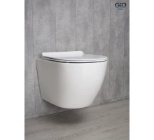 Унитаз подвесной Gid Tr2122b 62256Y белый 53.5x36x35