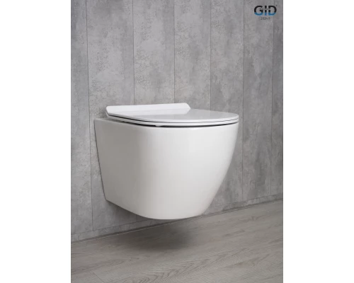 Унитаз подвесной Gid Tr2122b 62256Y белый 53.5x36x35