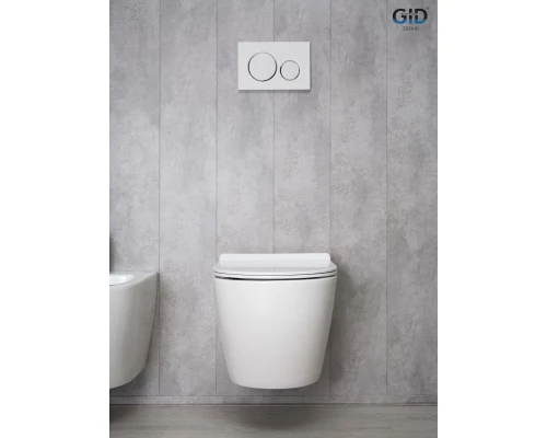 Унитаз подвесной Gid Tr2122b 62256Y белый 53.5x36x35