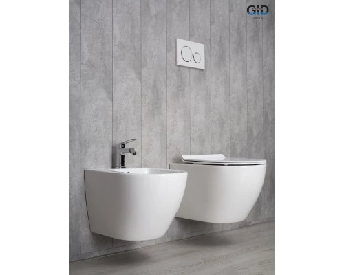 Унитаз подвесной Gid Tr2122b 62256Y белый 53.5x36x35