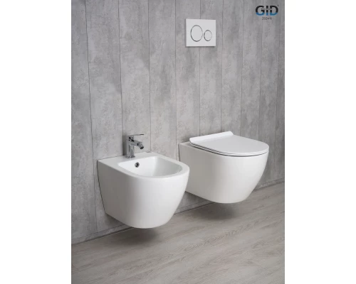 Унитаз подвесной Gid Tr2122b 62256Y белый 53.5x36x35